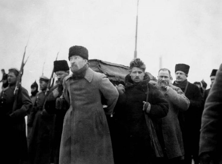 The Funeral of Lenin